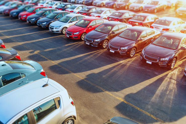 Image of Cars on Lot